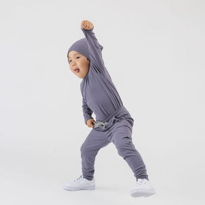 Cloud Long Sleeve Tee - Long Sleeve Tees - Vintage plum - 1/2 years - mini mioche