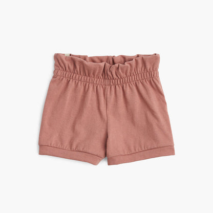 Cloud Paperbag Shorts - Shorts - Clay - 0-3 months - mini mioche