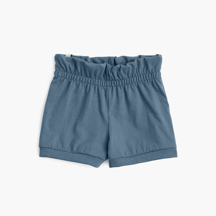 Cloud Paperbag Shorts - Shorts - River - 0-3 months - mini mioche