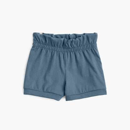Cloud Paperbag Shorts - Shorts - River - 0-3 months - mini mioche