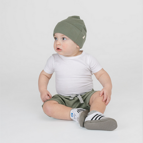 Cloud Short Sleeve Onesie - Onesies - White - 0-3 months - mini mioche