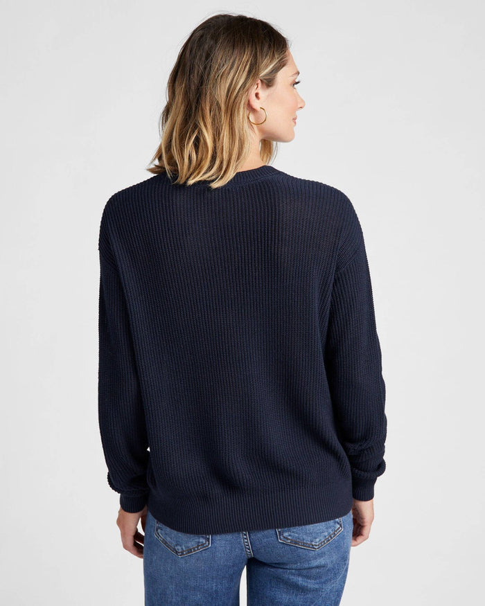 Coastal Crewneck Sweater: Oatmeal