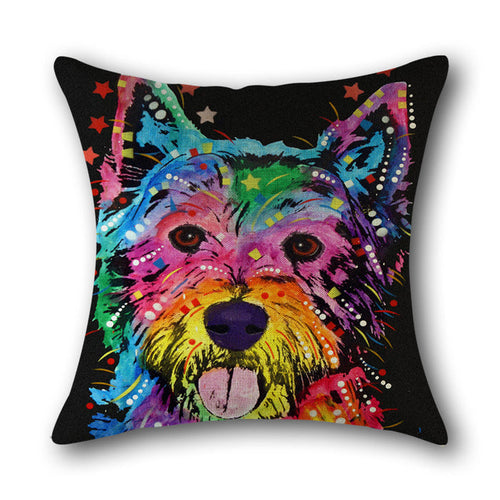 Coco Dog Cushion Cover