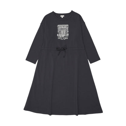 Coffee Shop 3/4 Sleeve Dress