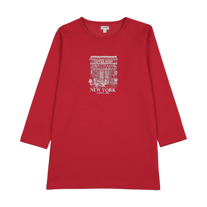 Coffee Shop 3/4 Sleeve T-Shirt