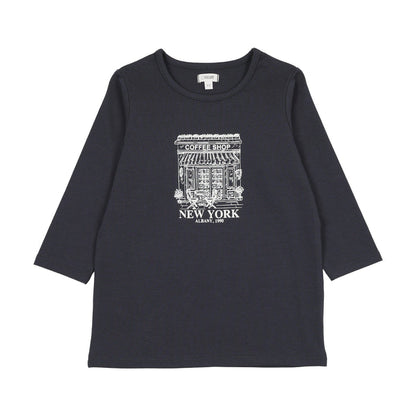 Coffee Shop 3/4 Sleeve T-Shirt