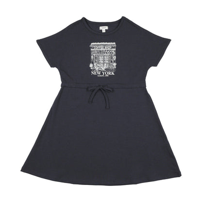Coffee Shop Short Sleeve Dress