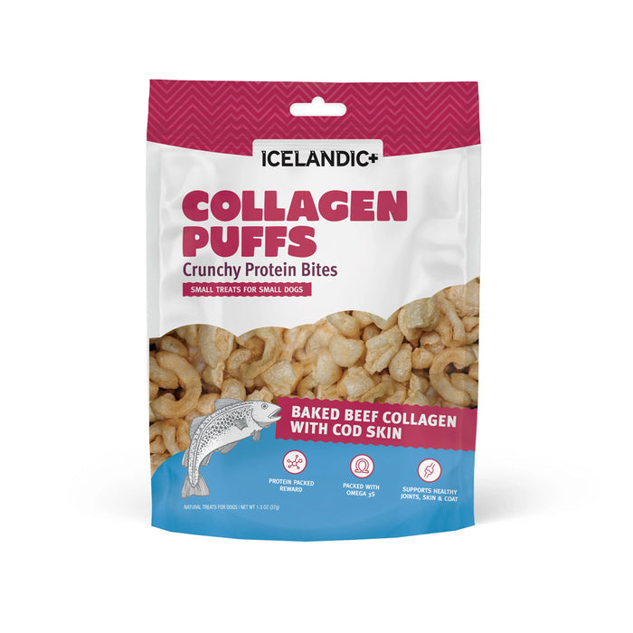 Collagen Puffs with Cod Skin for Small Dogs 1.3oz