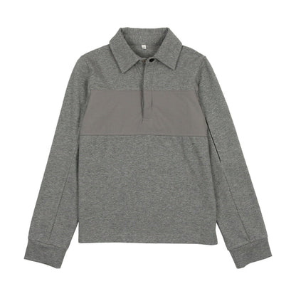 Contrast Fabric Polo