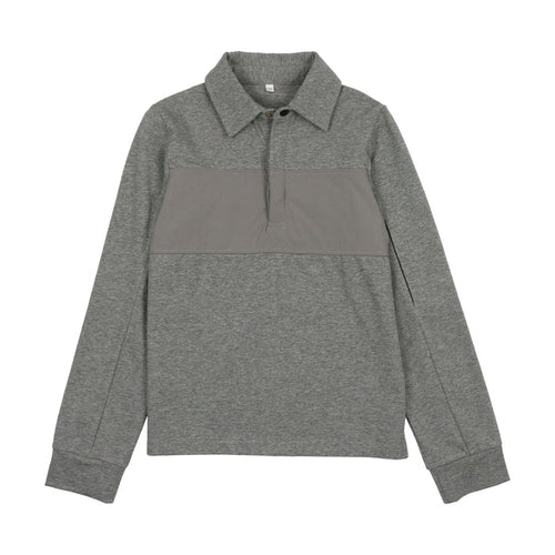 Contrast Fabric Polo