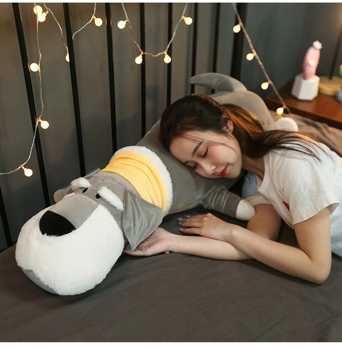 Cory Schnauzer Stuffed Animal Pillow