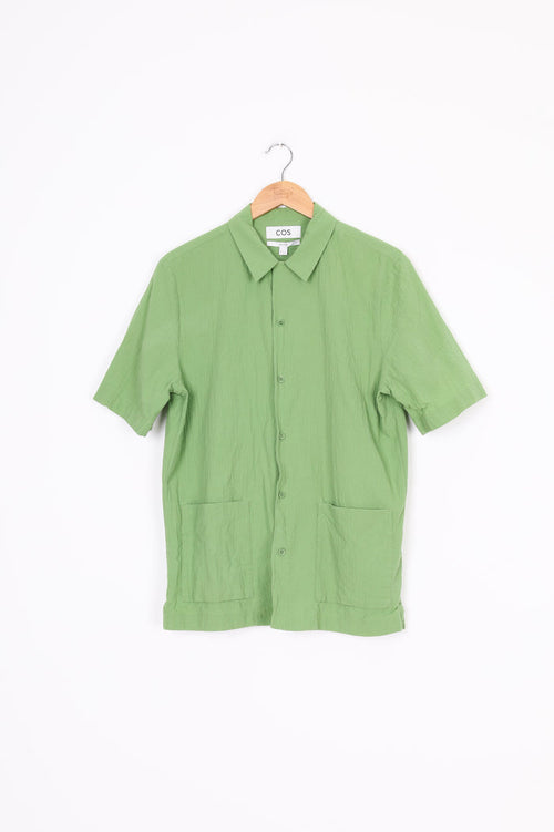 Cos Womens Green Shirt Size S