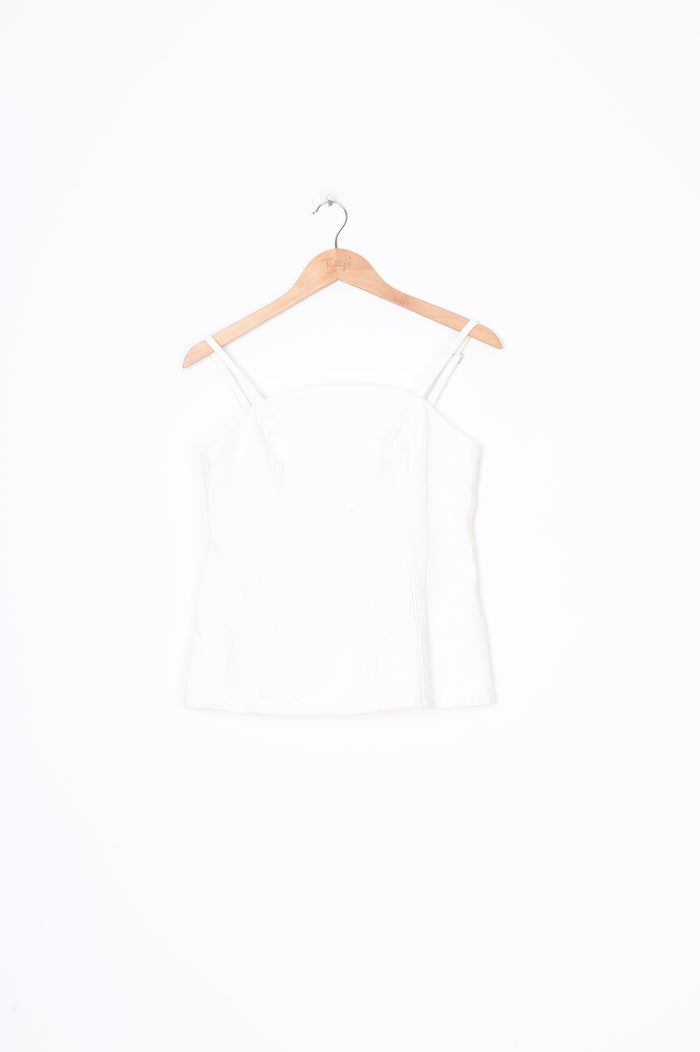 Cos Womens White Top Size 38