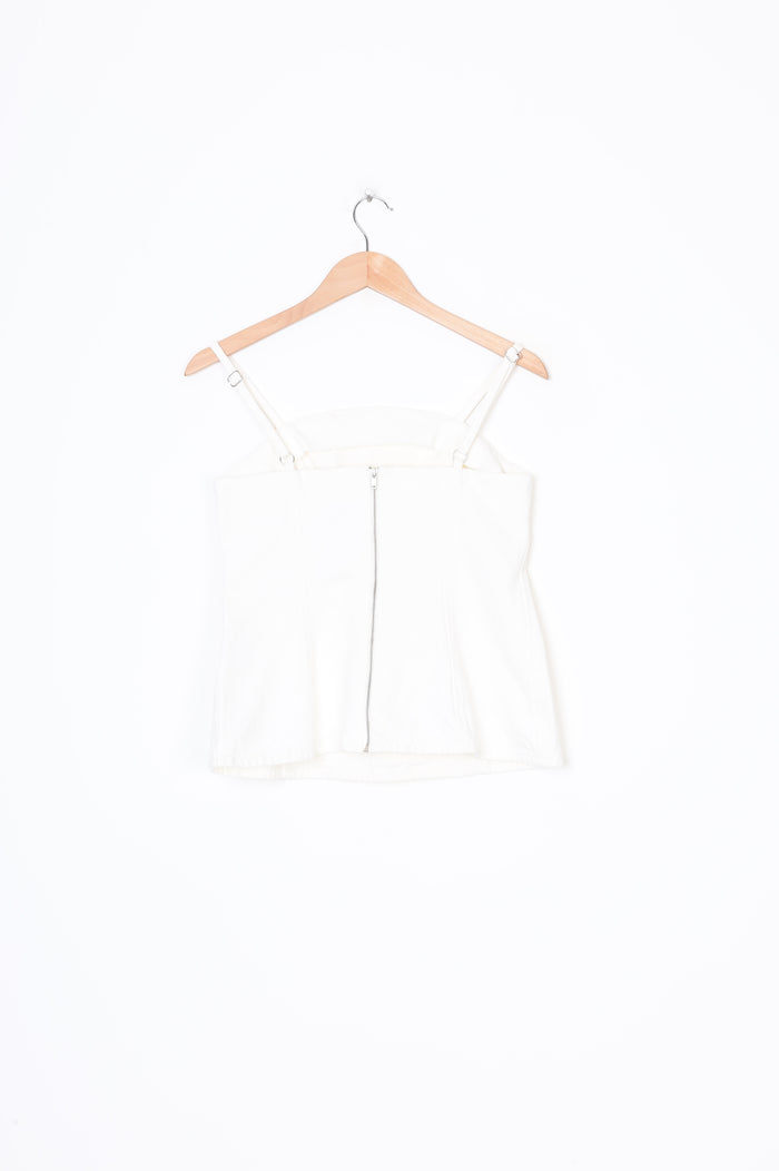 Cos Womens White Top Size 38