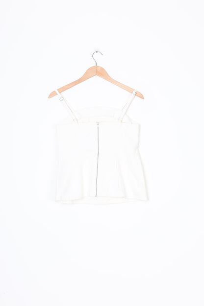Cos Womens White Top Size 38