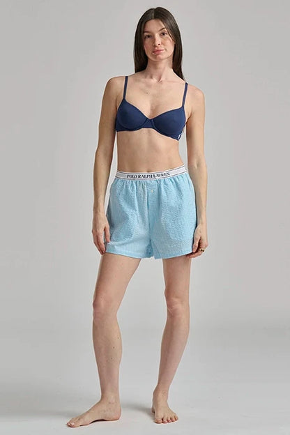Cotton Seersucker Boxer Sleepwear Polo Ralph Lauren