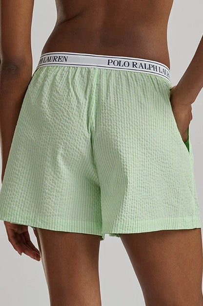 Cotton Seersucker Boxer Sleepwear Polo Ralph Lauren