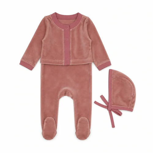 Cozy Cardigan Footie Set