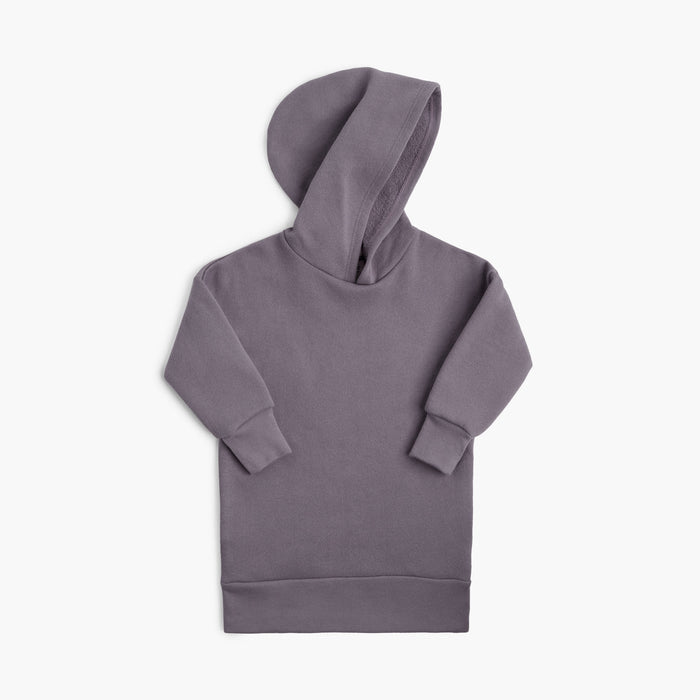 Cozy Hoodie Dress - Dress - Vintage Plum - 1/2 years - mini mioche