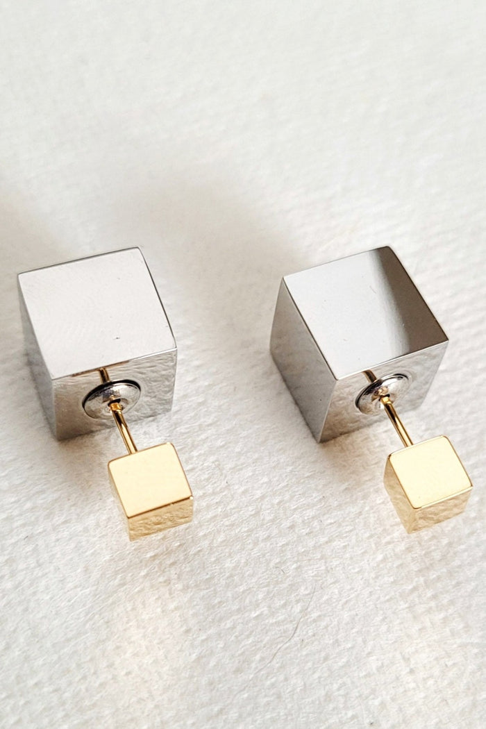 Cubic Stud Earrings