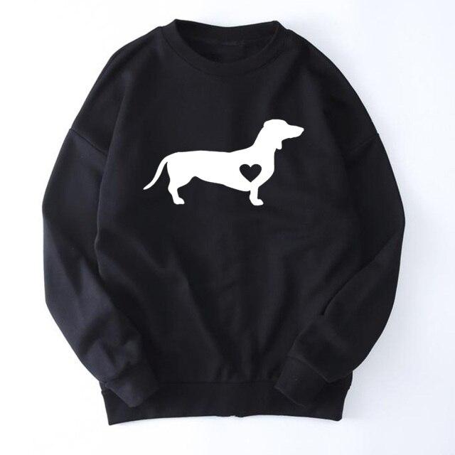 Dachshund Heart Sweatshirt