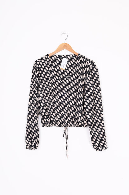 Decjuba Womens Black Top Size 12
