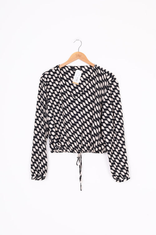 Decjuba Womens Black Top Size 12