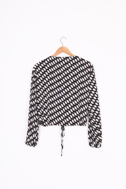 Decjuba Womens Black Top Size 12
