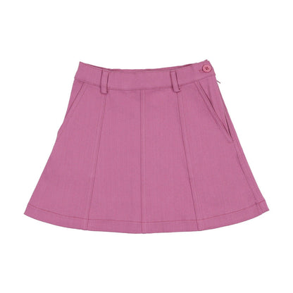 Denim Patch Skirt