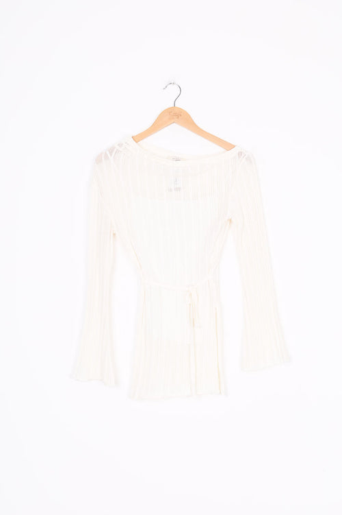 Dissh Womens White Top Size XS