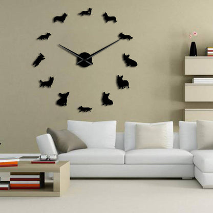 DIY Corgi Wall Clock