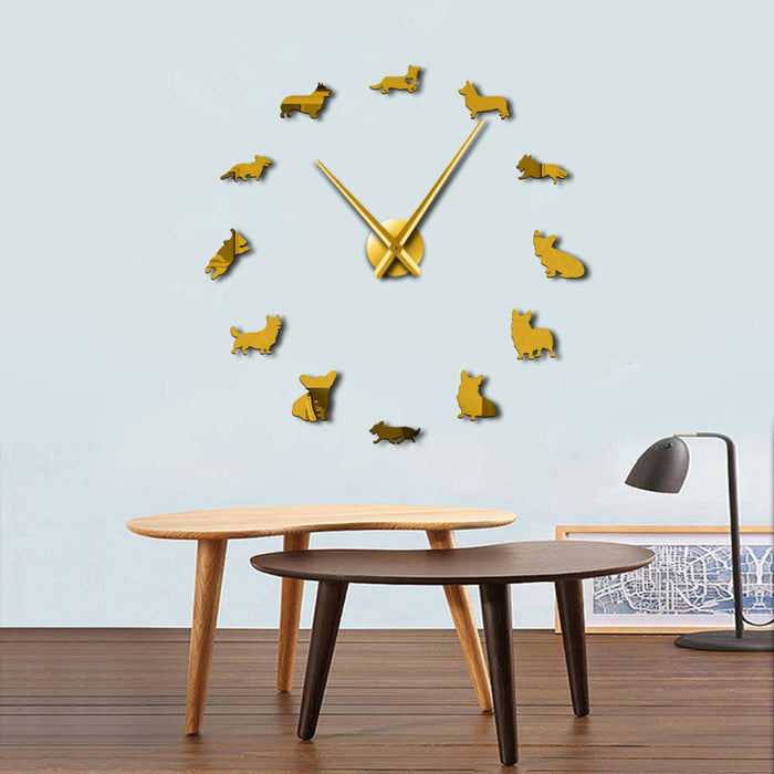 DIY Corgi Wall Clock