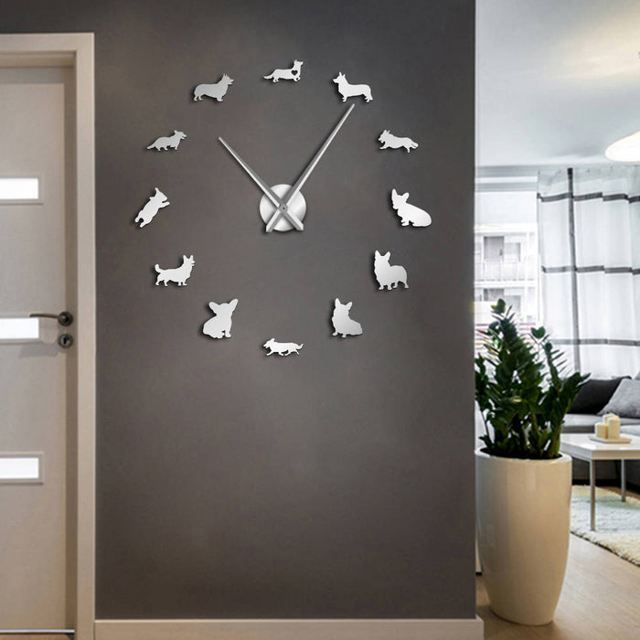 DIY Corgi Wall Clock
