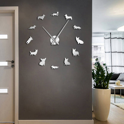 DIY Corgi Wall Clock