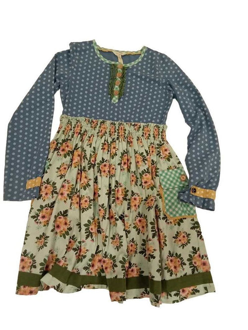 Dots/Flowers Dress