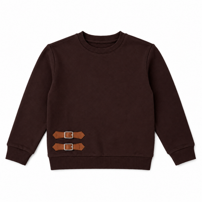 Double Buckle Sweatshirt