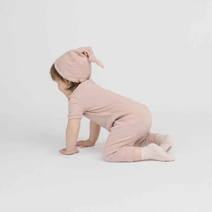 Dreamy Knotted Beanie - Hats - Blossom - 3-6 - mini mioche