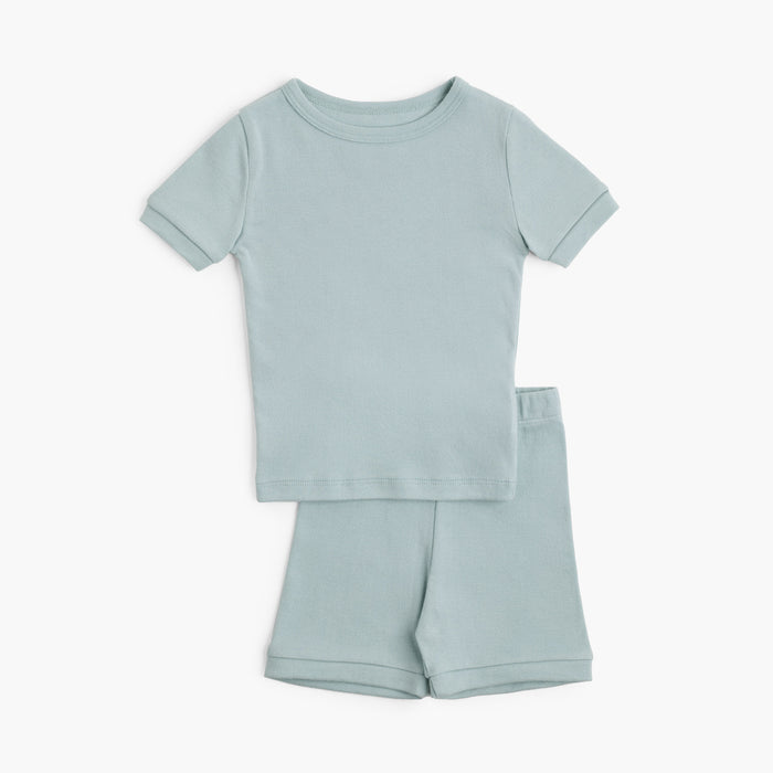 Dreamy Shortie Pajamas - Sleepers - Sky - 1/2 years - mini mioche