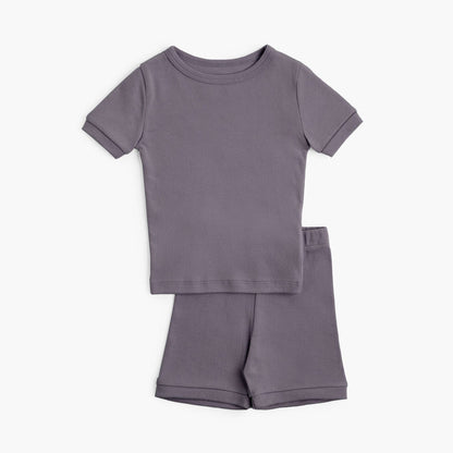Dreamy Shortie Pajamas - Sleepers - Vintage Plum - 1/2 years - mini mioche
