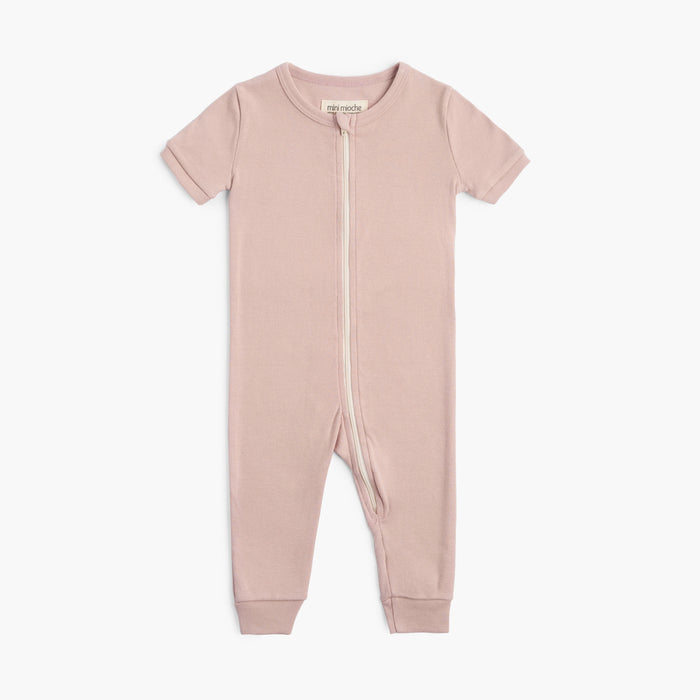 Dreamy Shortie Sleeper Romper - Sleepers - Blossom - 6-12 months - mini mioche
