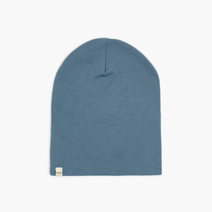 Organic Cotton Kids Beanies - Dreamy Slouchy Beanie - Hats for Toddlers and Kids- River - Made in Canada - mini mioche