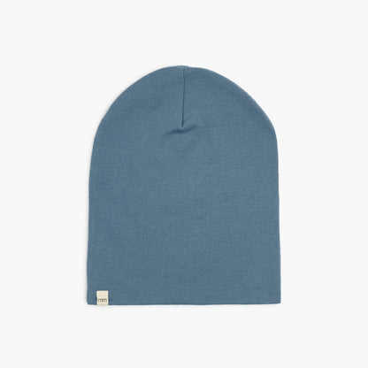 Organic Cotton Kids Beanies - Dreamy Slouchy Beanie - Hats for Toddlers and Kids- River - Made in Canada - mini mioche