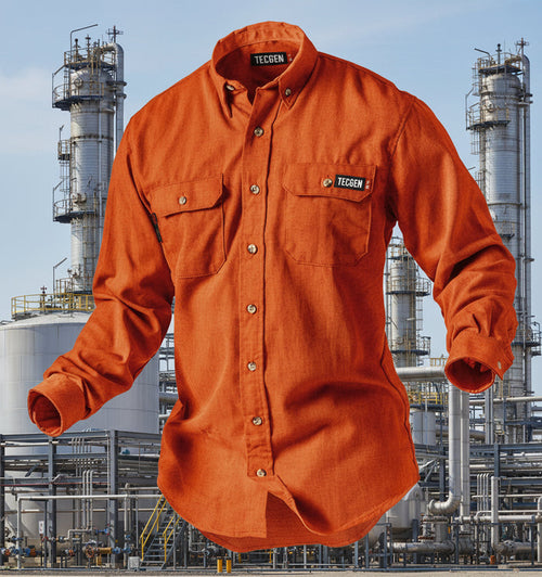 Tecgen Select 5.5oz Orange Lightweight Shirt