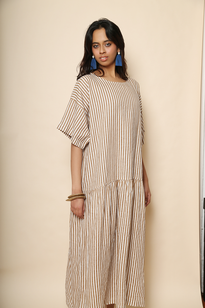 Easy Dress, Thin Stripe