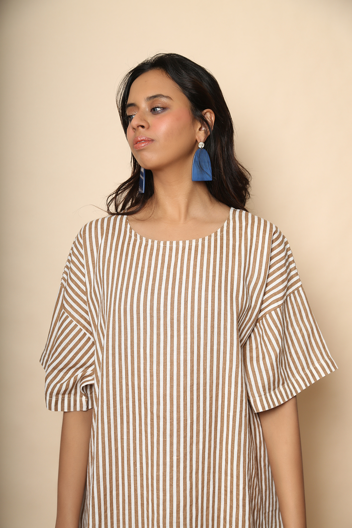 Easy Dress, Thin Stripe