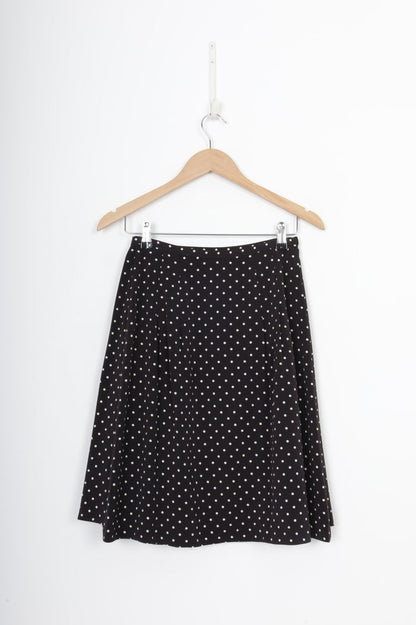Elle Paris Womens Black Skirt Size 40