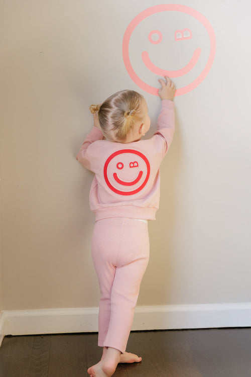 Embossed Smiley Sweatset