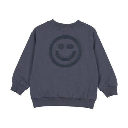 Embossed Smiley Sweatshirt