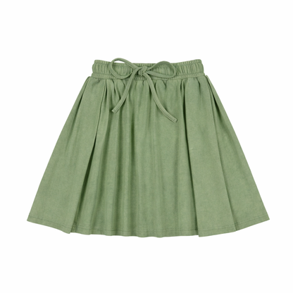 Embossed Volleyball High Waisted Soccer Skirt