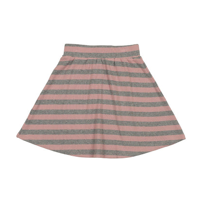 Embroidered Stripe Skirt